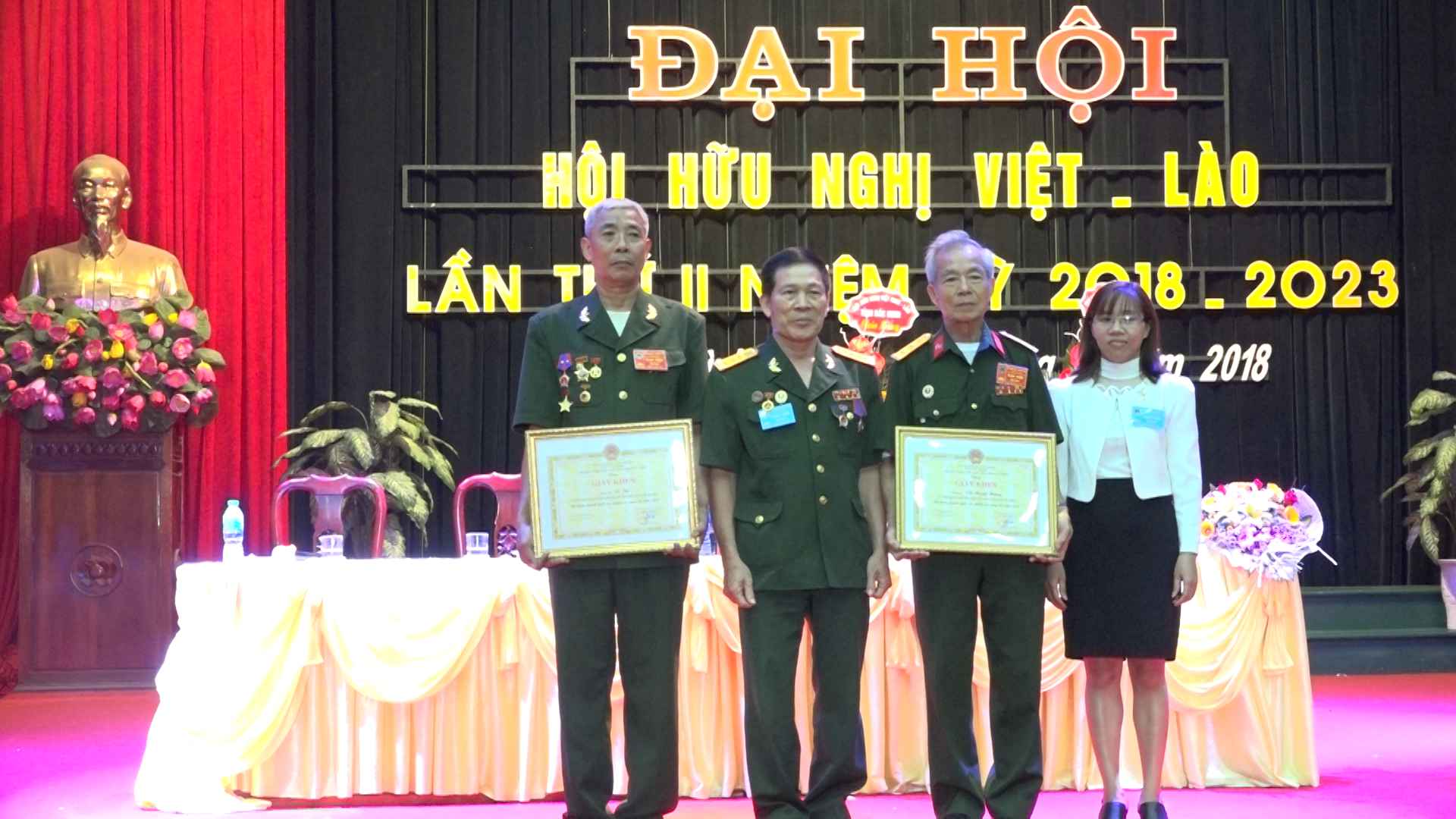 ສະມາຄົມ ມິດຕະພາບ ຫວຽດ-ລາວ  ຢາບິ່ງ ຈັດກອງປະຊຸມໃຫຍ່ຄັ້ງທີ  II ໄລຍະ 2018-2023