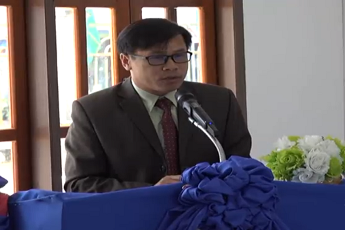 ພິທີມອບ-ຮັບອາຄານຫ້ອງປະຊຸມຂອງໂຮງຮຽນມິດຕະພາບລາວ-ຫວຽດນາມ ຄຳມ່ວນ-ກວາງບິ່ງ