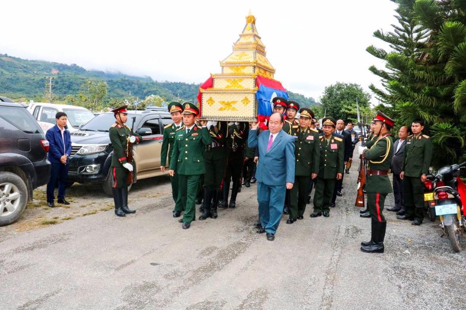 ພິທີໄວ້ອາໄລ, ສົ່ງ 30 ອັດຖິທະຫານເສຍສະຫຼະຊີວິດເພື່ອຊາດ ຢູ່ລາວ ກັບຄືນປະເທດ