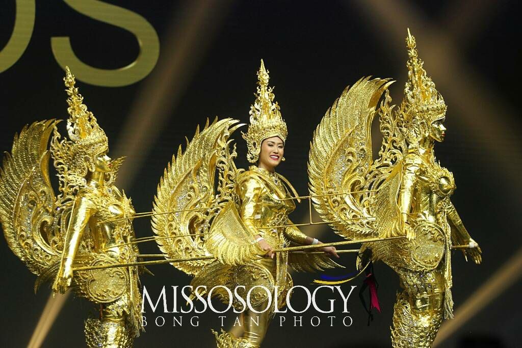 ອອນອານົງ ຫອມສົມບັດ Miss Universe Laos 2018  ສາມາດຄວ້າລາງວັນຊຸດປະຈໍາຊາດດີເດັ່ນມາຄອງ