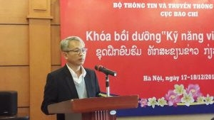 ຫວຽດນາມຊ່ວຍເສີມທັກສະການຂຽນຂ່າວ-ບົດວັດທະນະທຳໃຫ້ສື່ມວນຊົນລາວ