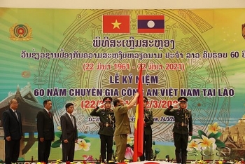 ສະເຫລີມສະຫລອງວັນຊ່ຽວຊານປ້ອງກັນຄວາມສະຫງົບ ຫວຽດນາມ ປະຈໍາລາວ ຄົບຮອບ 60 ປີ