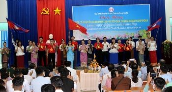 ນັກສຶກສາລາວ, ກຳປູເຈຍ ຢູ່ດົ່ງທາບ ໄດ້ຕ້ອນຮັບບຸນປີໃໝ່ ປະຈຳຊາດ 2021